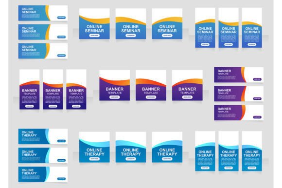 Download Online Seminar Web Banner Template Set - Premium Resources