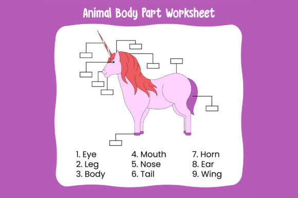 Download Animal Body Part Worksheet - Premium Resources