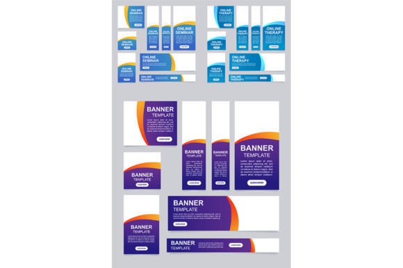 Download Online Seminar Web Banner Template Set - Premium Resources