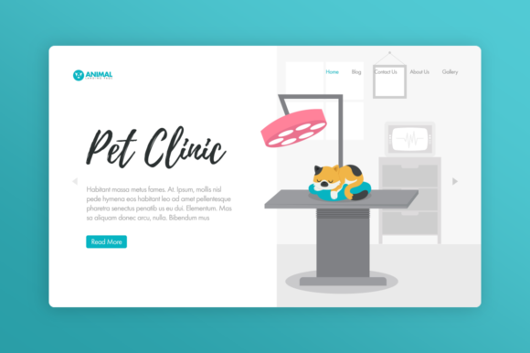 Download Website Illustration-Animal-Pet-Clinic - Animal Collection