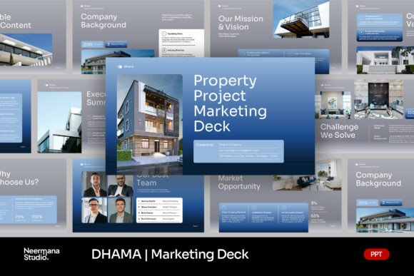 Download DHAMA | Real Estate Marketing Deck PPT - Real Collection