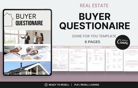 Download Real Estate Buyer Questionnaire, Canva - Real Collection